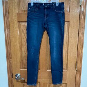 KUT FROM THE KLOTH Womens 6 Skinny Mid Rise Blue Stretch Medium Wash Denim Jeans